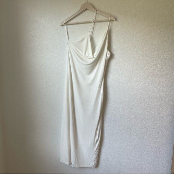 Misha Saira Jersey Ivory Dress - Picture 3 of 6